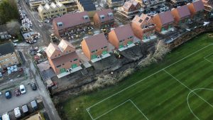 New builds with football pitch